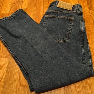 Eddie Bauer Men's Straight Fit Denim Blue Jeans Size 34x30